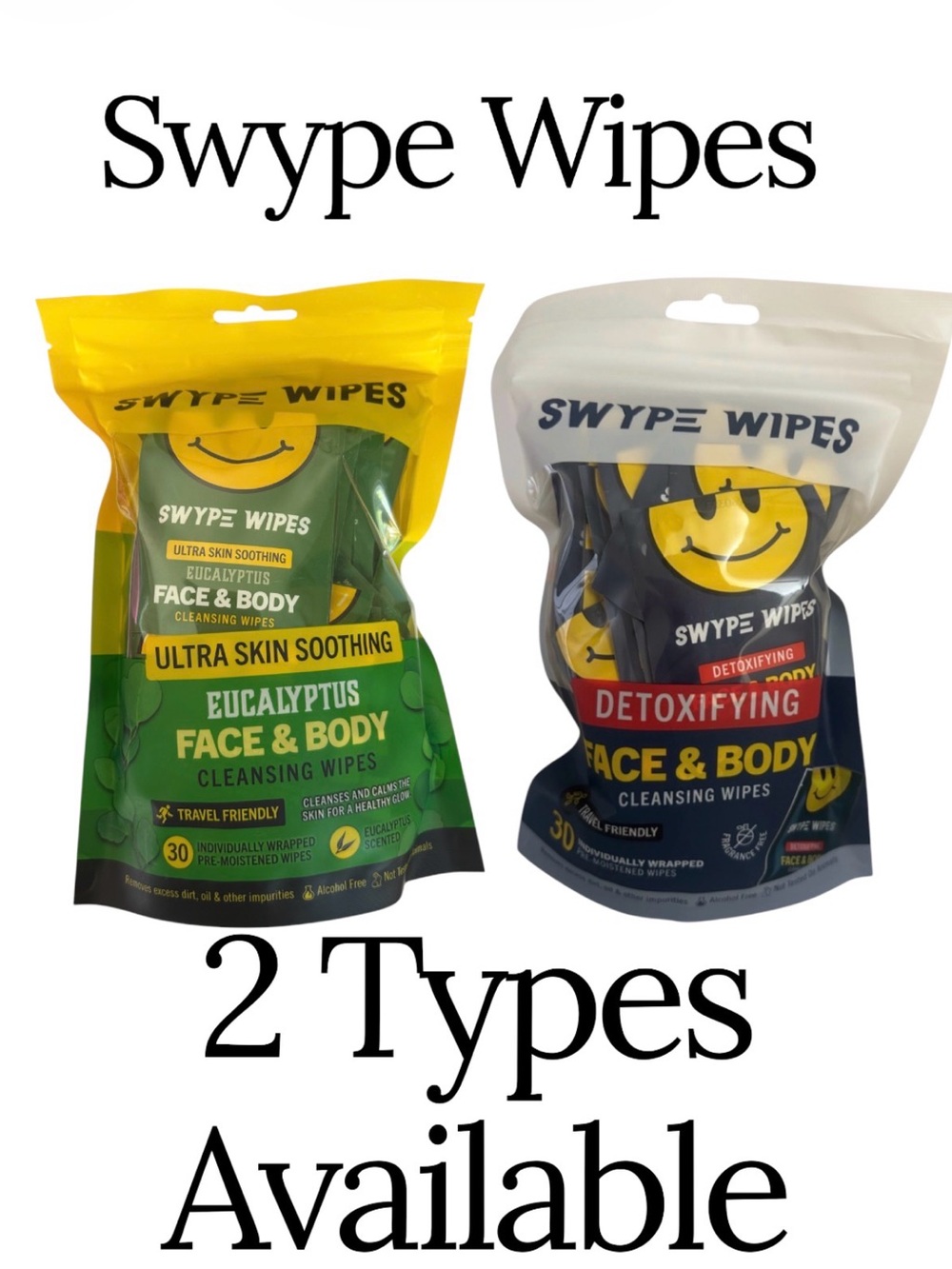Swype Wipes Detoxifying 30ct Wipes